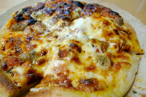 ピザハウスロッソのピザ