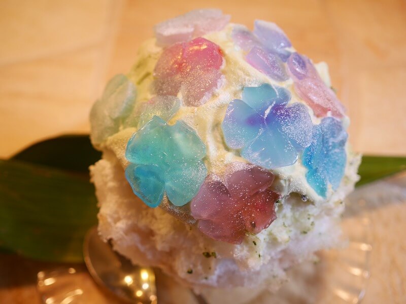かき氷 オススメは東京 いちょうの木 紫陽花かき氷 北品川 お取り寄せ生活研究家aiko の美味しいハナシ 365 Style